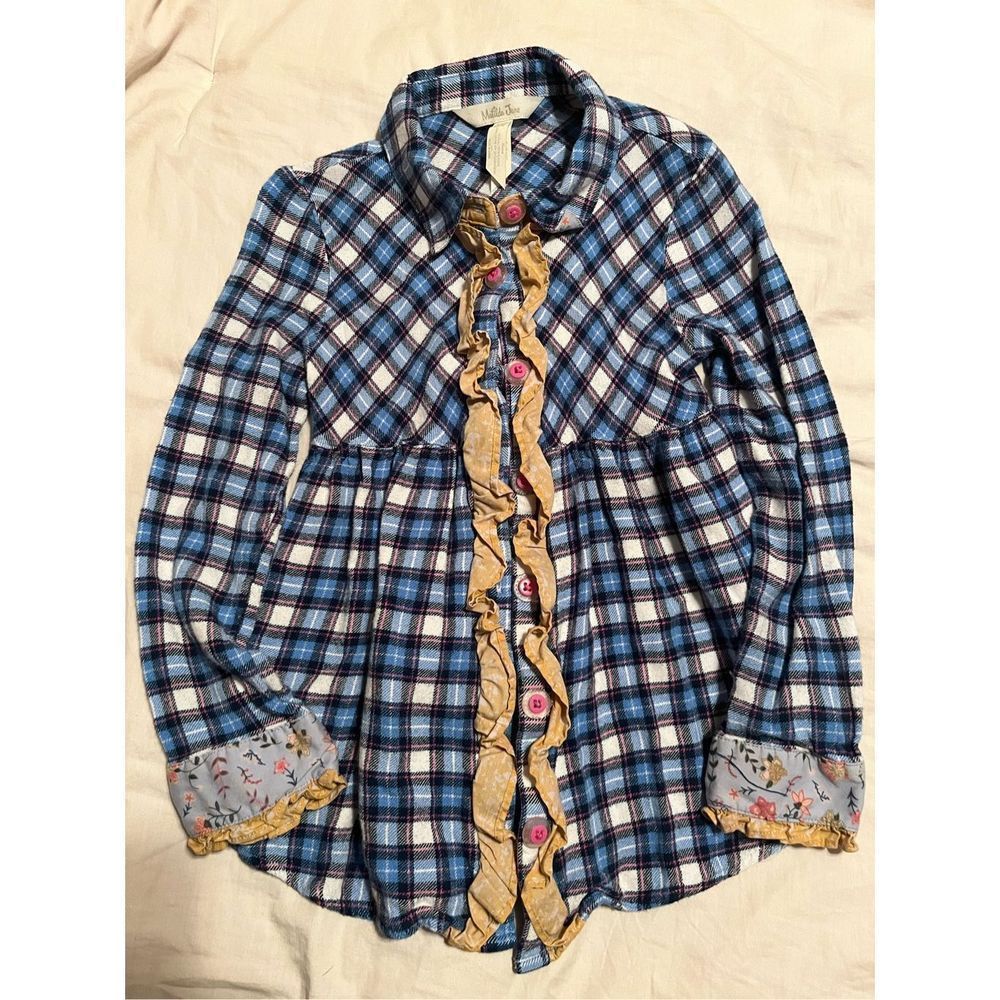 Matilda Jane Flannel Tunic. Girls size 10